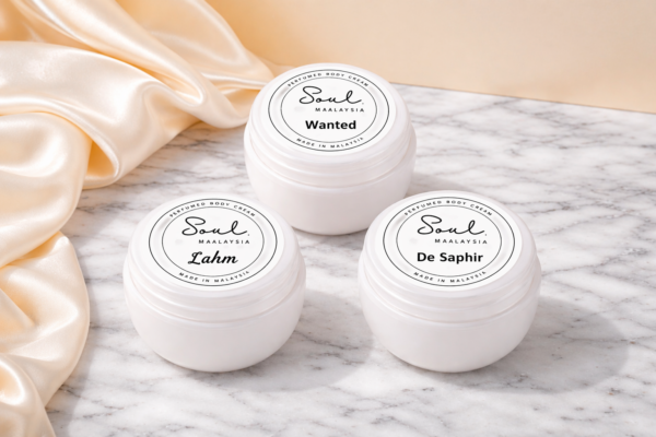 Perfumed Cream Combo (De Saphir, Wanted, Lahm)