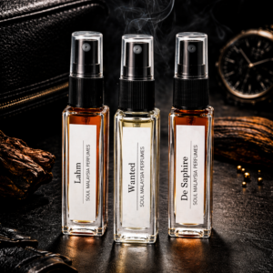 Miniature Perfume Combo (De Saphir , Wanted , Lahm)